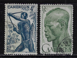 CAMEROUN 1946 SCOTT #315,320 USED - Used Stamps