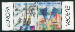 BOSNIA HERCEGOVINA (CROAT) 2004 Europa: Holidays MNH / **.  Michel 129-30 - Bosnia Herzegovina