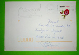 Spain  2008 , Letter,cover  Spain To Portugal.  2008 - Abarten & Kuriositäten
