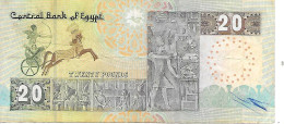 EGYPTE - 20 Pounds (65c) - 2009 - Egypte