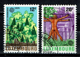 Luxembourg 1986 - YT 1101/1102 - EUROPA Stamps - Nature Conservation - Used Stamps