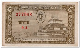 LAOS,5 KIP,1957,P.2,XF - Laos