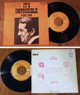 RARE French SP 45t RPM (7") PERRY COMO «It's Impossible» (Lang, 6-1971) - Collector's Editions