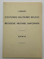 Cartes Postales Anciennes - J.demart - Genie - Costumes Militaires Belges - Lot De 5 Cpa - Uniformi