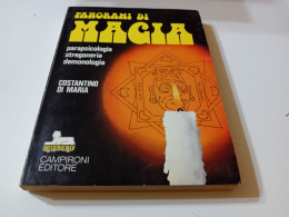 PANORAMA DI MAGIA- COSTANTINO DI MARIA- CAMPIRONI EDITORI - 1974 - Medecine, Psychology