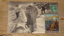 Cpa Avec Vignette CHAMONIX MONT BLANC  ................ BB-17214 - Turismo (Viñetas)