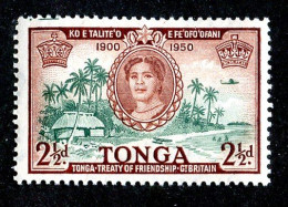 453 BCXX 1951 Scott #96 Mnh** (offers Welcome) - Tonga (...-1970)