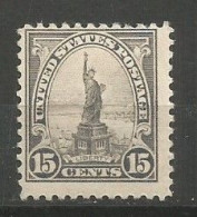 USA Scott #566 MH / * 1922 - Nuovi