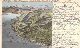 SUISSE - Gruss Aus Heiden - Souvenir Multivues - Carte Postale Ancienne - Heiden