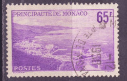 Monaco 1957 Y&T N°487 - Michel N°585 (o) - 65f Vue De La Principauté - Usados