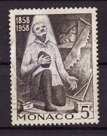 Monaco 1958 Y&T N°495 - Michel N°593 (o) - 5f Bouriette - Gebraucht