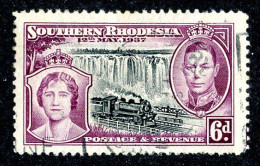 497 BCXX 1937 Scott #41 Used (offers Welcome) - Southern Rhodesia (...-1964)