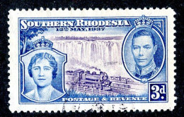 498 BCXX 1937 Scott #40 Used (offers Welcome) - Zuid-Rhodesië (...-1964)