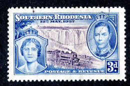 499 BCXX 1937 Scott #40 Used (offers Welcome) - Zuid-Rhodesië (...-1964)
