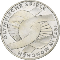 République Fédérale Allemande, 10 Mark, 1972, Karlsruhe, Argent, SUP+, KM:131 - Commémoratives