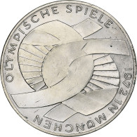 République Fédérale Allemande, 10 Mark, 1972, Munich, Argent, TTB, KM:131 - Andere & Zonder Classificatie