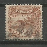 USA Scott #113 Used 1869 Scott CV: 85.00$ - Neufs