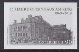 AUSTRIA(2019) Vienna Opera House. Black Print. - Prove & Ristampe