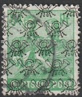 Bizone 1948 // 51 II O Freimarken, Netzaufdruck - Used