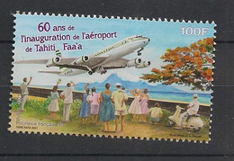 POLYNESIE - 2021 - N°YT. 1264 - Aéroport De Tahiti - Neuf Luxe ** / MNH / Postfrisch - Nuevos