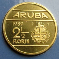 Aruba 2,1/2 Florin 1989  UNC ºº - Aruba