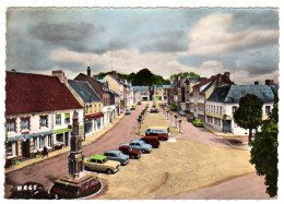 S50-031 Crecy En Ponthieu - La Place Jean De Luxembourg - Crecy En Ponthieu