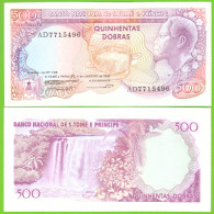 SAO TOME & PRINCIPE 500 DOBRAS 1989  P-61 UNC - San Tomé E Principe