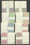 Belgium Belgique 1891 Timbres-téléphones, Tête-bêche, Léopold II (*) Mint No Gum/ohne Gummi/sans Gomme - Telekommunikation [TE]