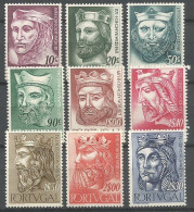 Portugal Afinsa 806/14 Complete Set MNH / ** 1955 Kings Cat.Val.: 80,00€ - Ongebruikt