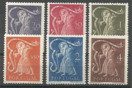 Portugal Afinsa 723/28 Complete Set MH / * 1950 S.Joao De Deus CV: 110,00€ - Unused Stamps