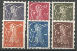 Portugal Afinsa 723/28 Complete Set MH / * 1950 S.Joao De Deus CV: 110,00€ - Ungebraucht