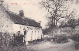 BINCHE  A La Fontaine De Jouvence  Carte Non Voyagée Dos Divisé - Binche