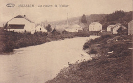NEUFCHATEAU MELLIER La Rivière La Mellier Carte Postée Vers Uccle En 1924 - Neufchâteau
