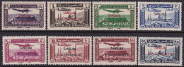 Alexandretta 1938 Sc C1-8 Alexandrette Yt PA1-8 Air Post Set Most MLH* - Neufs