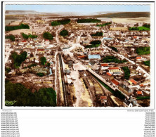 Carte ( Format 15 X 10,5 Cm )   De Blangy Sur Bresle  Vue Aérienne ( Gare )  ( Recto Verso ) - Blangy-sur-Bresle
