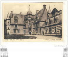 Carte Du Château D' Ainay Le Vieil Façade Principale  ( Environs De Saint Amand Montrond ) - Ainay-le-Vieil