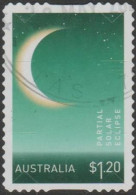 AUSTRALIA - DIE-CUT-USED 2023 $1.20 Solar Eclipse - Partial Solar Eclipse - Usati