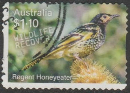AUSTRALIA - DIE-CUT-USED 2020 $1.10 Wildlife Recovery - Regent Honeyeater - Bird - Usados