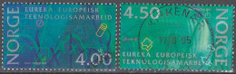 Norwegen Norway 1994. Mi.Nr. 1159-1160, Used O - Oblitérés