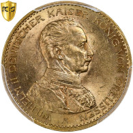 Royaume De Prusse, Wilhelm II, 20 Mark, 1913, Berlin, Or, PCGS, MS62, KM:537 - Monedas En Oro