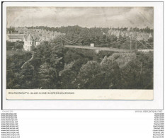 BOURNEMOUTH  ALUM CHINE SUSPENSION BRIDGE ( Recto Verso ) - Bournemouth (until 1972)