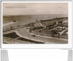 Carte De Landing Stage And River  LIVERPOOL  ( Recto Verso ) - Liverpool