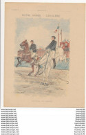 Protège-cahier Couverture NOTRE ARMEE CAVALERIE  Sauteurs En Liberté ( Militaire Cheval ) Illustrateur EUGENE CHAPERON - Schutzumschläge