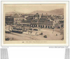 Carte De Nice   La Place Masséna Et Le Casino ( Tramway ) - Traffico Stradale – Automobili, Autobus, Tram