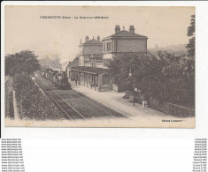 Carte De Pierrefitte Sur Seine  La Gare ( Avec Train )  ( Recto Verso ) - Pierrefitte Sur Seine