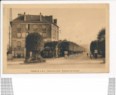 Carte De  Vaires Place De La Gare Boulevard De Lorraine - Vaires Sur Marne