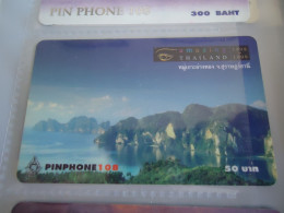 THAILAND USED CARDS PIN 108  LANDSCAPES - Thaïland