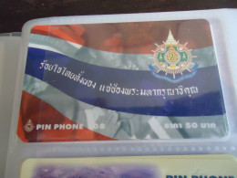 THAILAND USED  CARDS PIN 108  ANNIVERSARIES - Thaïland