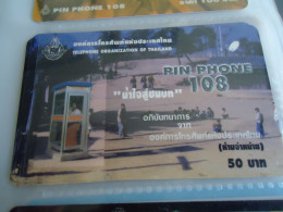 THAILAND USED CARDS  CARDS PIN 108 ADVERSTISING - Thaïland