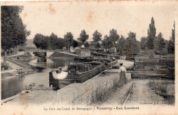 Venarey Les Laume Animée Port Du Canal De Bourgogne Péniches Batellerie Navigation - Venarey Les Laumes